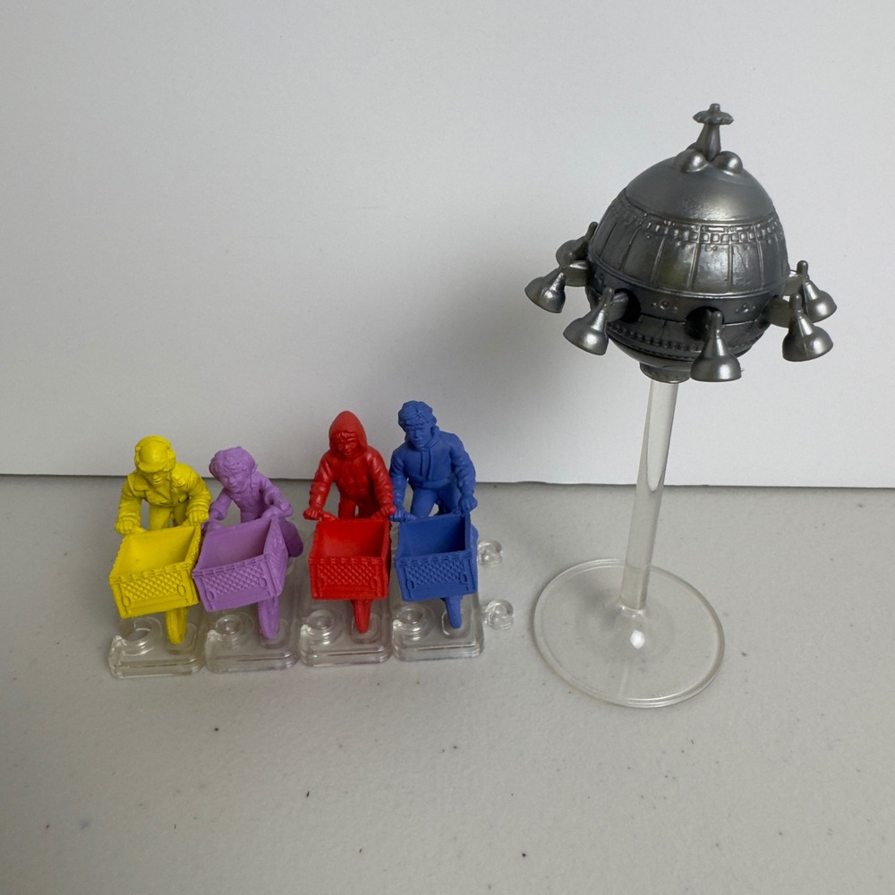 Parker Brothers ET The Extra-Terrestrial Board Game Pieces 1982 Spaceship Bikes